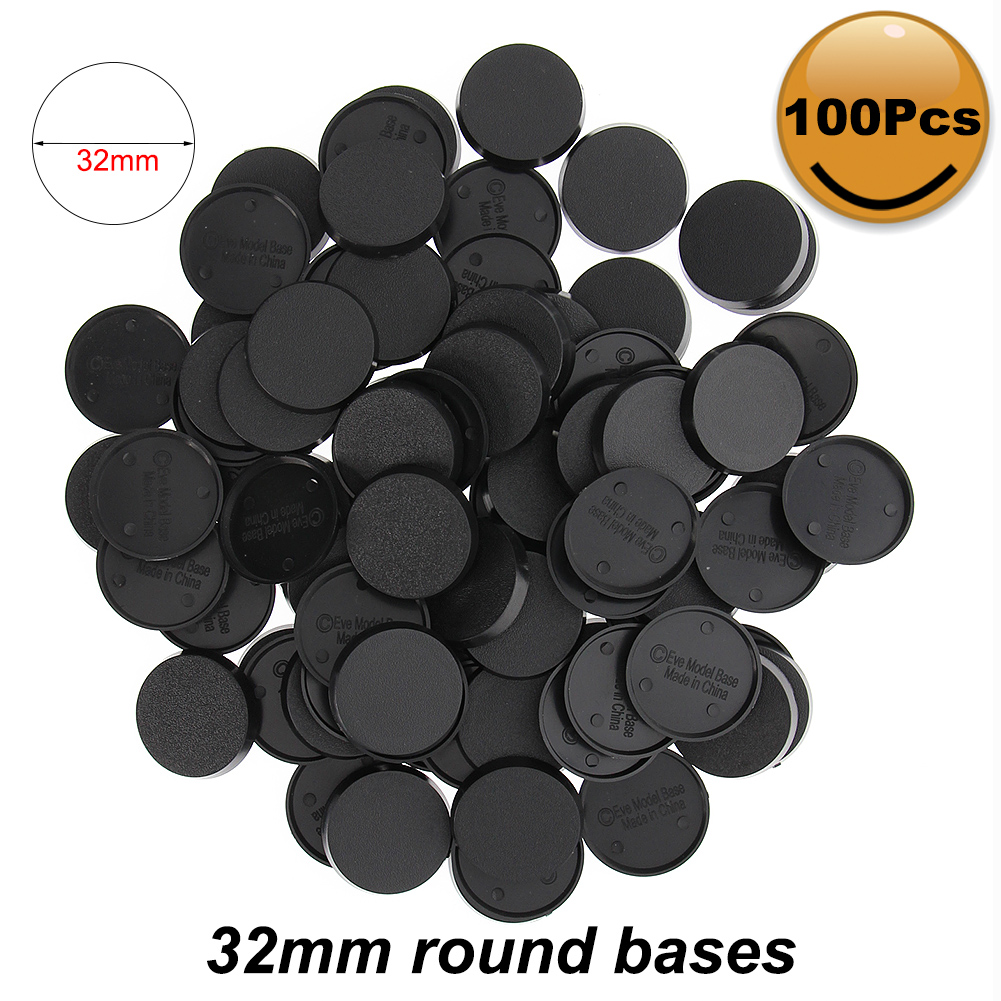 Action Figure Stand - MB432 Evemodel Bases miniatures 32mm bases