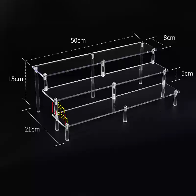 Pop Display Shelf - Présentoir élévateur en acrylique, présentoir à