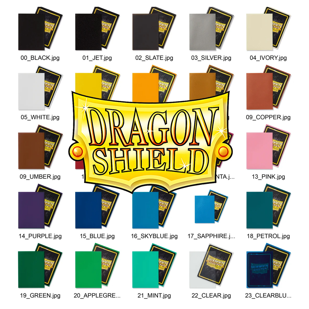 100 protège-cartes Dragon Shie - Card Penny Sleeve avis et prix